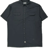 Carhartt Short Sleeve Shirt - 2XL Black Cotton Blend