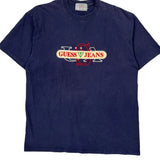 USA Guess T-Shirt - XL Blue Cotton
