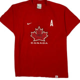 Canada National Team Nike Jersey - Large Red Cotton
