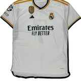 Real Madrid Adidas 2023-24 Vini Jr Home Football Shirt - 2XL White Polyester