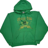 Chicago Cubs Gildan Graphic Hoodie - Large Green Cotton