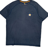 Carhartt T-Shirt - XL Navy Cotton