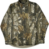 Outfitters Ridge Flannel Shirt - Large Camo Cotton