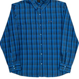 Oakley Checked Shirt - XL Blue Cotton