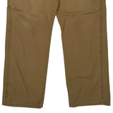 Wrangler Carpenter Trousers - 32W 32L Brown Cotton