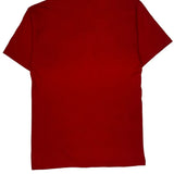 Banana Republic Single Stitch T-Shirt - Large Red Cotton