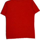 Carhartt T-Shirt - Medium Red Cotton