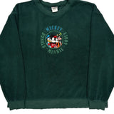 Disney Cartoon Fleece - 2XL Green Cotton