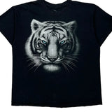 Tiger Face The Mountain T-Shirt - XL Black Cotton