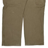 Wrangler Carpenter Pants - 36W 30L Khaki Cotton Blend