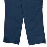 Carhartt Carpenter Trousers - 35W 32L Blue Polyester Blend
