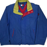 Tommy Hilfiger Spellout Windbreaker - Small Red Nylon