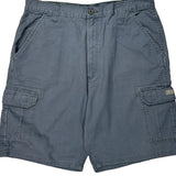Wrangler Cargo Shorts - 34W 10L Gray Cotton