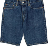 Levis Denim Shorts - 32W 10L Blue Cotton