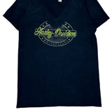 Chimney Rock Harley Davidson T-Shirt - Large Black Cotton
