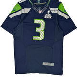 Seahawks Nike Football Jersey - Medium Navy Polyester