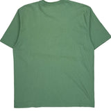 Carhartt T-Shirt - Large Green Cotton
