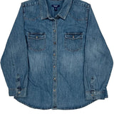 Old Navy Denim Shirt - 2XL Blue Denim