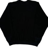 90S Blank Unbranded Sweatshirt - XL Black Cotton