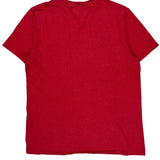 Tommy Hilfiger T-Shirt - Medium Red Cotton