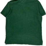 Polo By Ralph Lauren Slim Fit Polo Shirt - Large Green Cotton