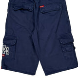 Ecko Unltd Cargo Shorts - 29W 12L Blue Cotton