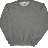 Russell Athletic Sweatshirt - XL Grey Cotton Blend