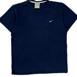 Nike T-Shirt - Medium Blue Cotton