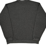 Blank Hanes Sweatshirt - Medium Grey Cotton Blend