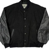 Unbranded Varsity Jacket - XL Black Leather