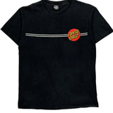 Santa Cruz T-Shirt - Medium Black Cotton