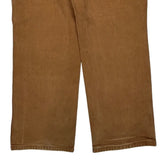 Carhartt Double Knee Carpenter Trousers - 34W 34L Brown Cotton