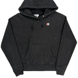 Reverse Weave Champion Hoodie - Medium Black Cotton Blend
