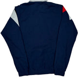 Reebok Track Jacket - Small Navy Polyester