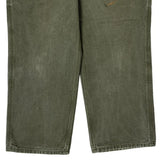 Carhartt Carpenter Pants - 34W 29L Green Cotton