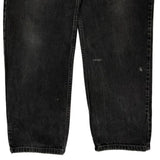 550 Levis Jeans - 34W 31L Black Cotton