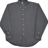 Tommy Hilfiger Checked Shirt - XL Blue Cotton