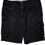 Levis Cargo Shorts - 38W 11L Black Cotton