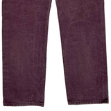 Levis 501 Jeans - 32W 31L Purple Cotton