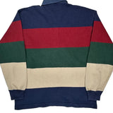 Barbarian Striped Rugby Shirt - 2XL Multicoloured Cotton