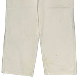 Dickies Carpenter Trousers - 30W 30L White Cotton