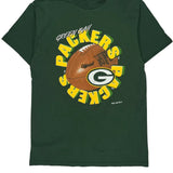Green Bay Packers Nfl T-Shirt - Medium Green Cotton