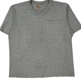 Carhartt T-Shirt - Large Gray Cotton