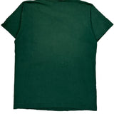 Humorous Slogan Fruit Of The Loom Single Stitch T-Shirt - XL Green Cotton