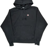 Reverse Weave Champion Hoodie - Medium Black Cotton