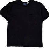 Woolrich T-Shirt - Medium Black Cotton
