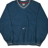 Nike Windbreaker - XL Blue Polyester