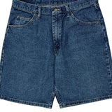 Wrangler Denim Shorts - 32W 9L Blue Denim