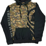 Metal Mulisha Camo Hoodie - Small Black Cotton