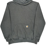Carhartt Hoodie - XL Gray Cotton Blend